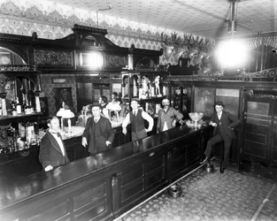 Leadville Saloon, ca. 1883-89
